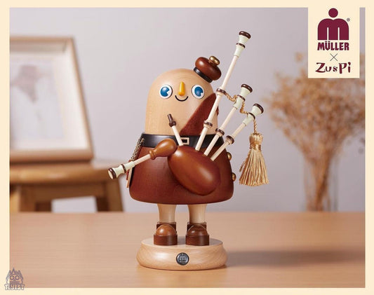 Zu & Pi Little Wood 300% Mô hình Art Toy Cao Cấp - Zu & Pi