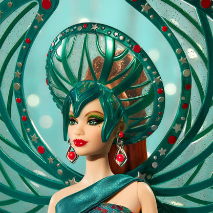 Bob Mackie Holiday Angel Barbie Doll - Búp Bê Barbie Sưu Tầm Cao Cấp - Barbie Signature HRM70 - Hình ảnh bổ sung 5