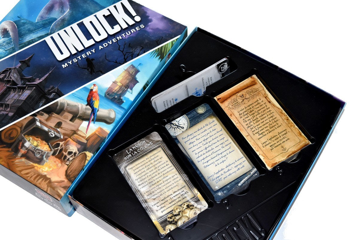 Unlock! Mystery Adventures - Board Game Escape Room Giải Đố Thẻ Bài - Space Cowboys - Hình ảnh bổ sung 5