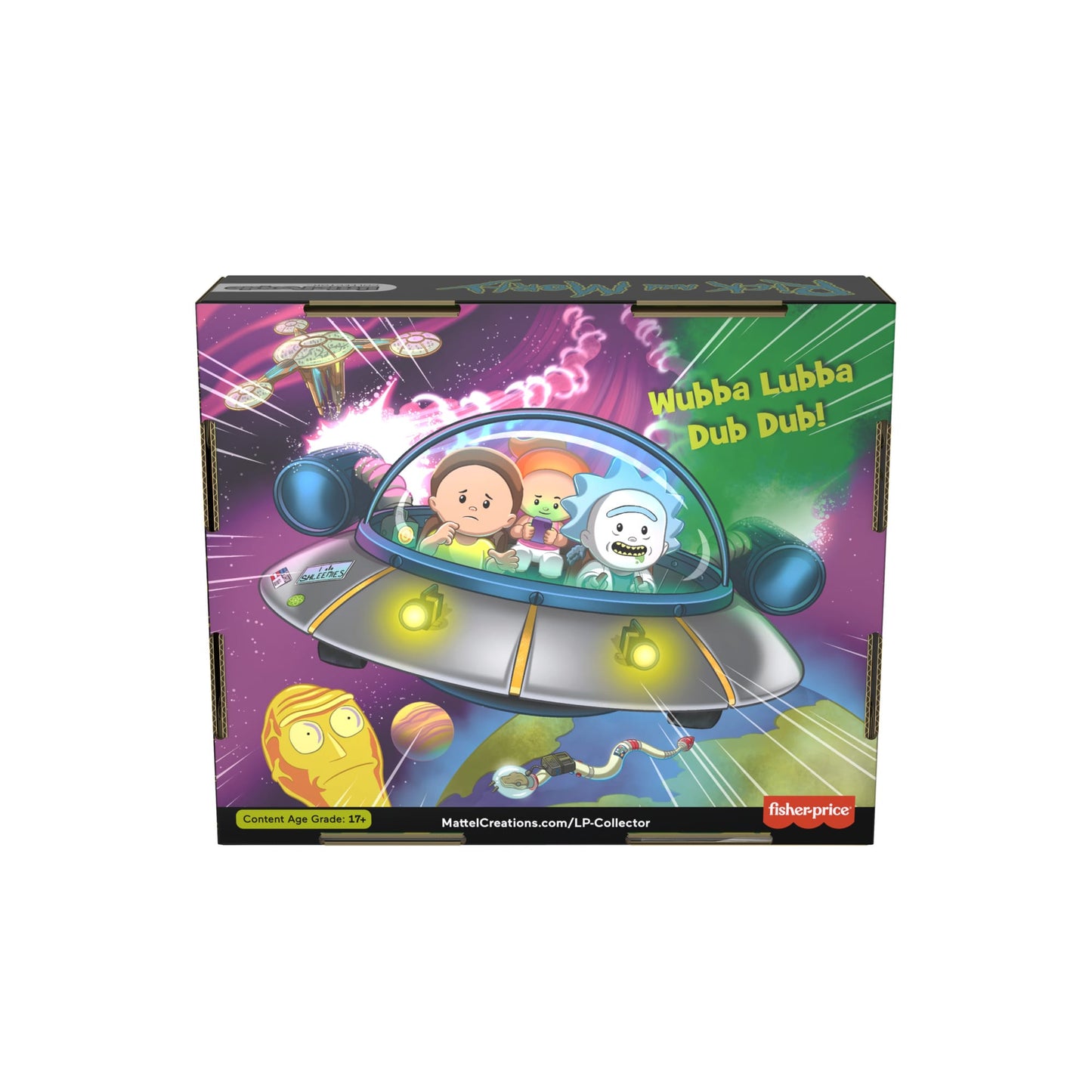 Little People Collector Rick and Morty Figure Set - Bộ Mô Hình Sưu Tập Chính Hãng Mattel