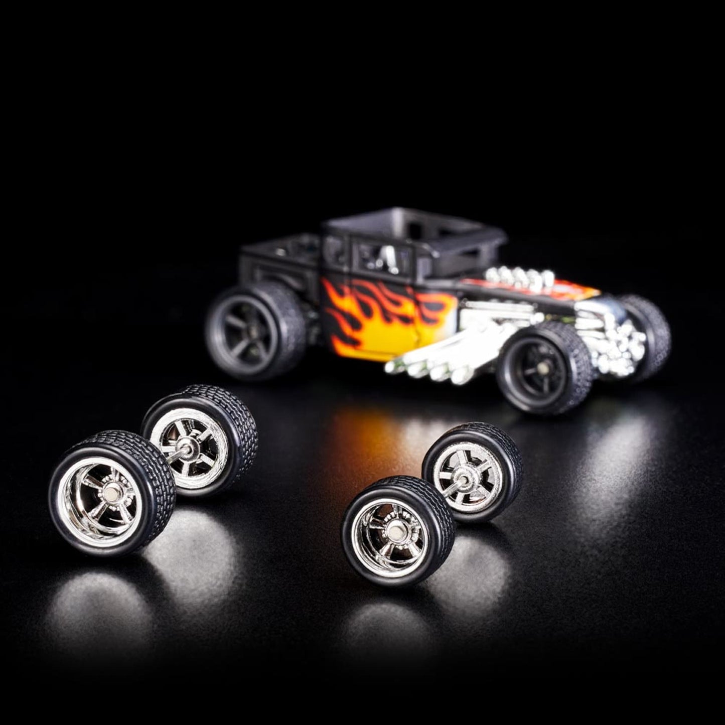 RLC Exclusive Real Riders Wheels Pack - Set 1 Bộ Phụ Kiện Bánh Xe Hot Wheels Mattel HGK87 - Hình ảnh bổ sung 5