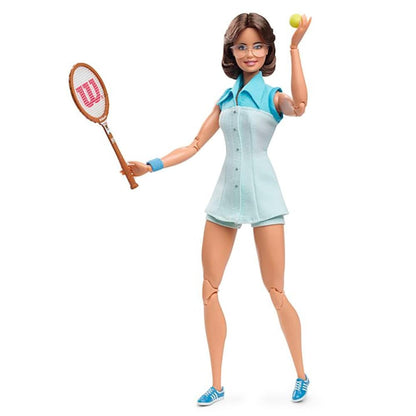 Billie Jean King Barbie Inspiring Women Series Doll - Búp bê Sưu tầm Huyền thoại Quần vợt - Mattel GHT85 - Hình ảnh bổ sung 8