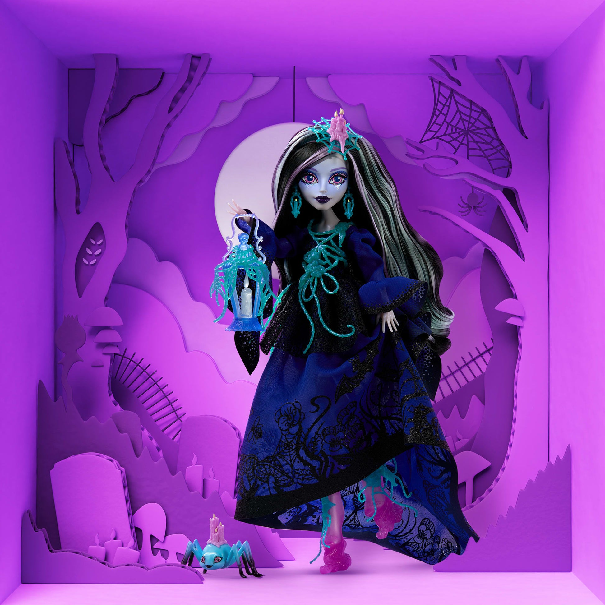Monster High Designer Series Lenore Loomington Doll - Búp bê Sưu tầm Cao cấp Mattel - Hình ảnh sản phẩm