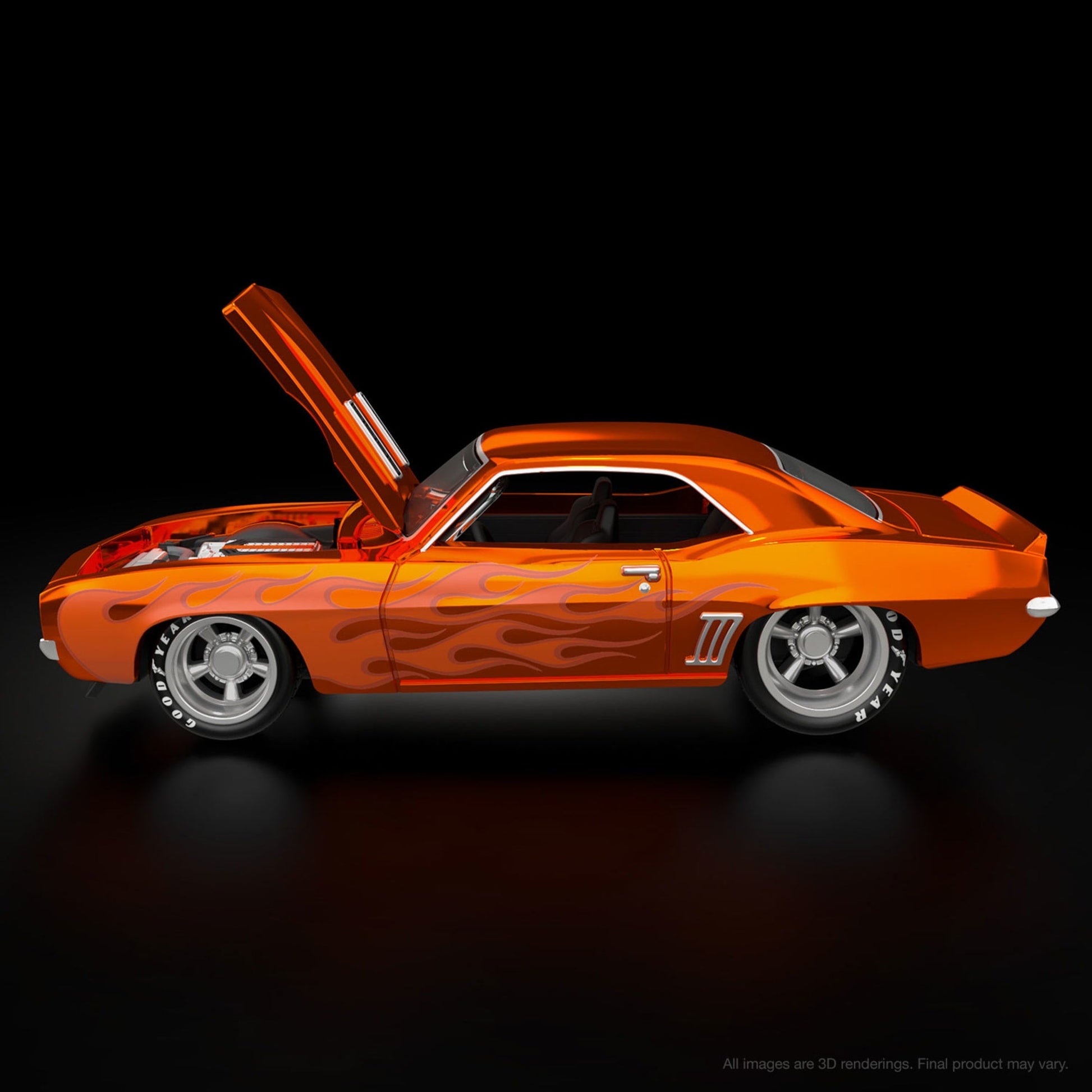 RED LINE CLUB sELECTIONs ’69 CHEVY CAMARO SS - Xe Mô Hình Hot Wheels RLC 1:64 - Hình ảnh bổ sung 4