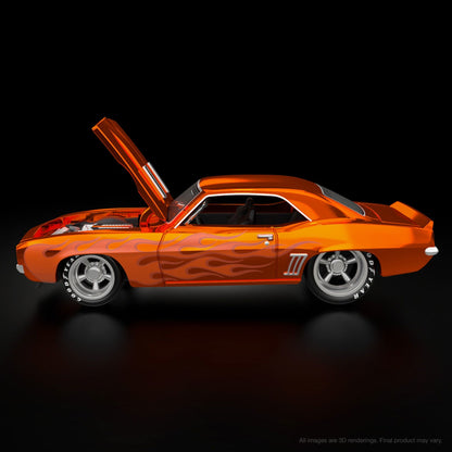 RED LINE CLUB sELECTIONs ’69 CHEVY CAMARO SS - Xe Mô Hình Hot Wheels RLC 1:64 - Hình ảnh bổ sung 4