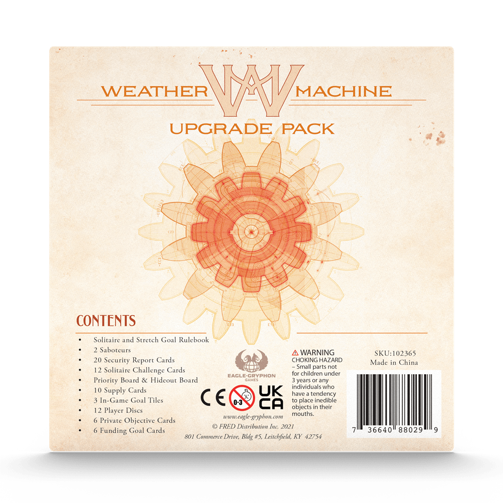 Weather Machine: Deluxe Edition Plus Upgrade Pack & Metal Machine Parts (Kickstarter Special)