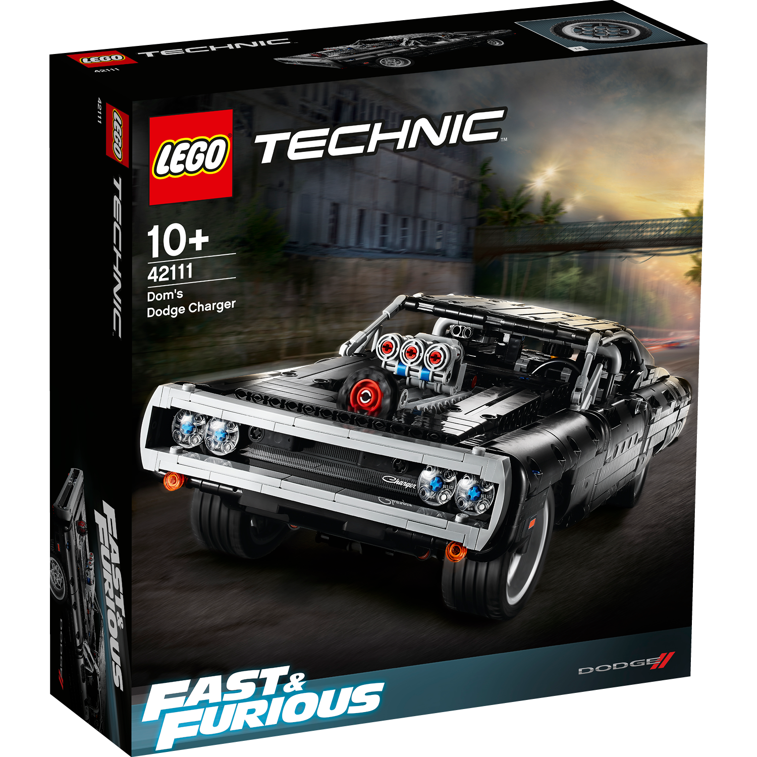 LEGO® Technic™ Doms Dodge Charger - Mô Hình Xe Đua Fast & Furious 42111 - LEGO - Hình ảnh sản phẩm