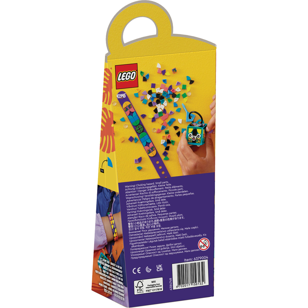 LEGO® DOTS™ Neon Tiger Bracelet & Bag Tag (41945) - Đồ Chơi Thủ Công Sáng Tạo LEGO LEGO - ảnh 8 - Lego