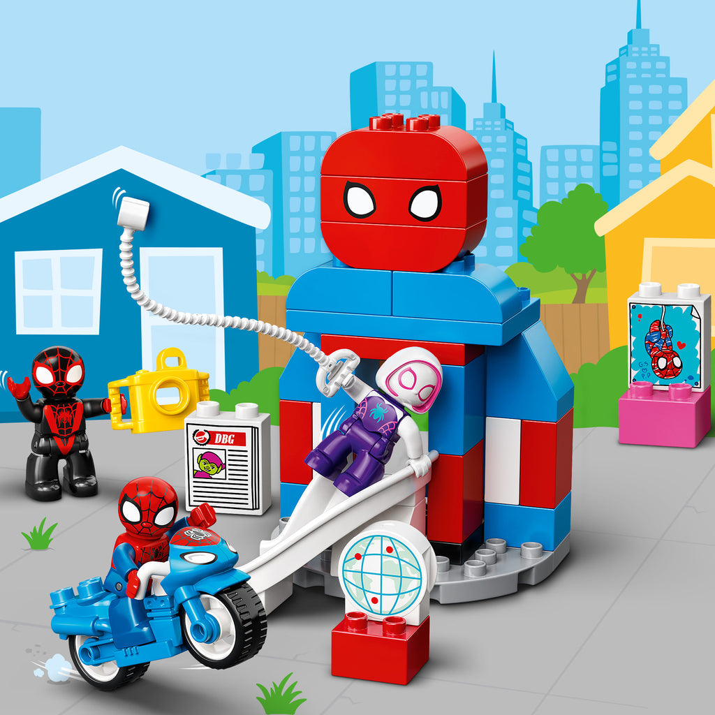 LEGO® DUPLO® Marvel Spider-Man Headquarters - Đồ chơi lắp ráp Trụ sở Người Nhện - LEGO 10940 LEGO - ảnh 4 - LEGO