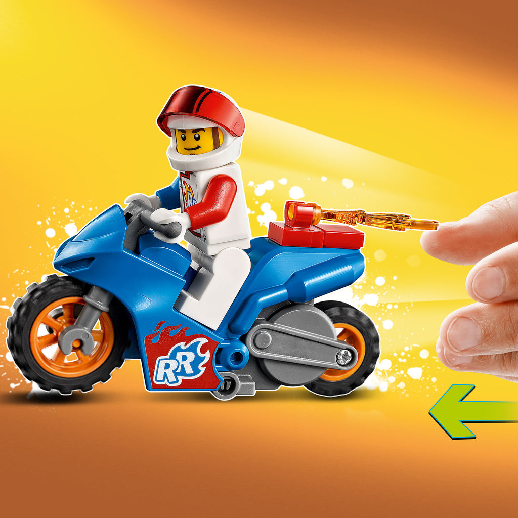LEGO® City Rocket Stunt Bike - Đồ chơi lắp ráp Mô tô Nhào lộn Stuntz 60298