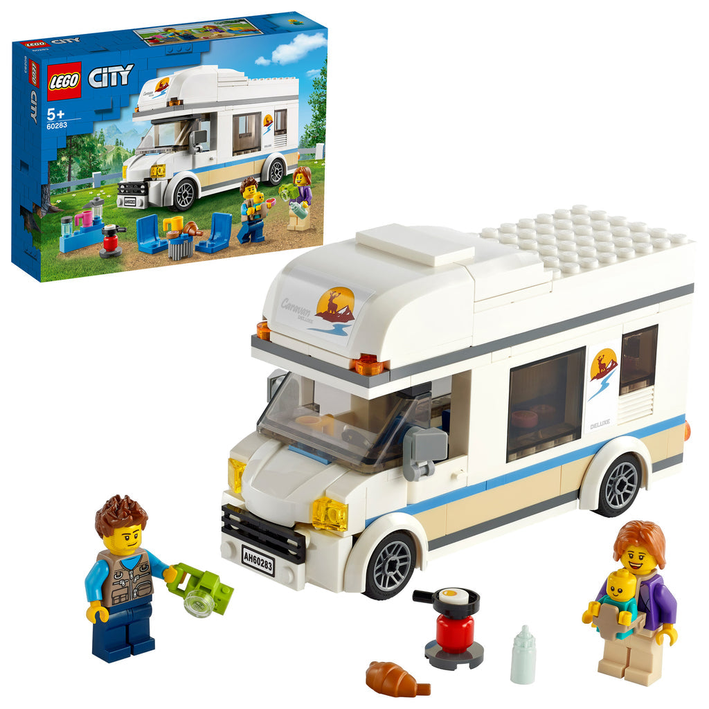 LEGO® City Holiday Camper Van - Đồ Chơi Lắp Ráp Xe Cắm Trại Nghỉ Dưỡng - LEGO 60283 LEGO - ảnh 3 - Building Sets