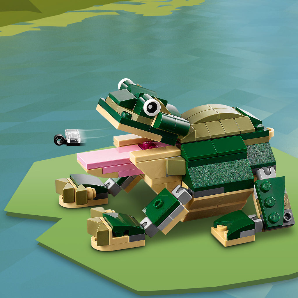 LEGO® Creator 3-in-1 Crocodile - Đồ Chơi Lắp Ráp Cá Sấu 3 Trong 1 - LEGO 31121 LEGO - ảnh 2 - Lego