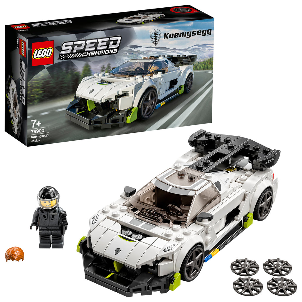 LEGO® Speed Champions Koenigsegg Jesko Mô Hình Siêu Xe Hypercar 76900 LEGO - ảnh 4 - Lego Set