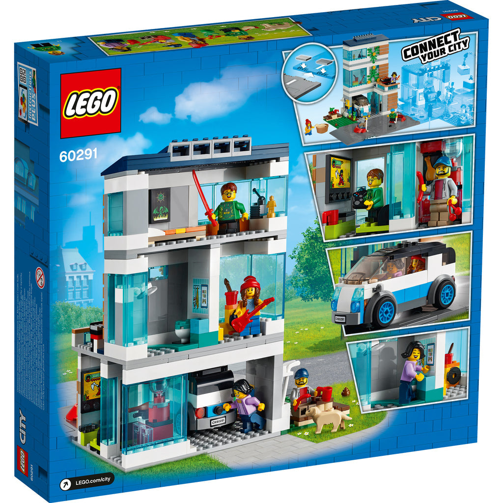 LEGO® City Family House - Ngôi Nhà Gia Đình Hiện Đại - LEGO 60291