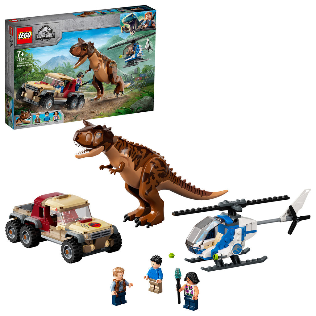 LEGO® Jurassic World Carnotaurus Dinosaur Chase - Đồ chơi lắp ráp Khủng long Carnotaurus - LEGO 76941 LEGO - ảnh 4 - LEGO
