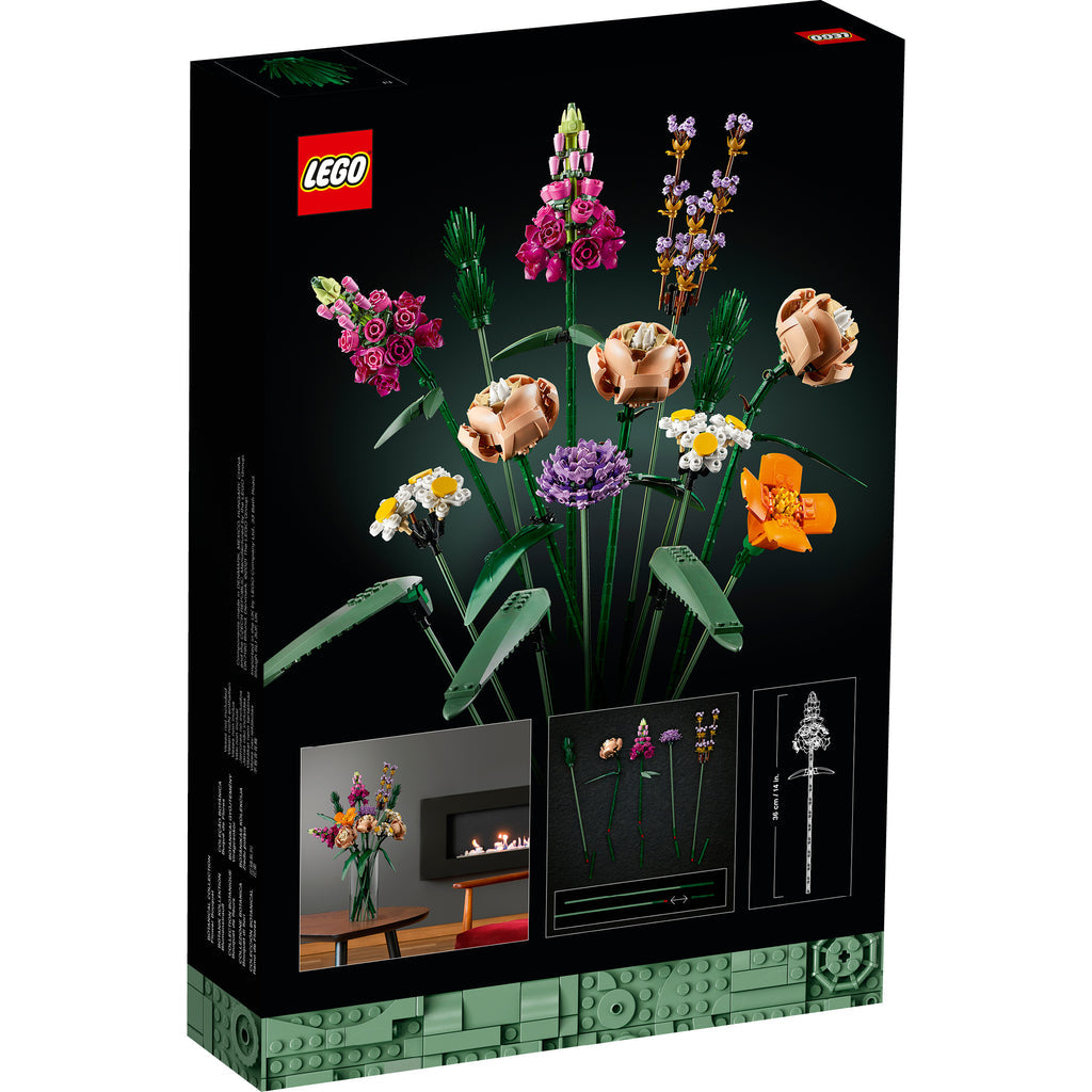 LEGO® Creator Expert Flower Bouquet - Bộ Lắp Ráp Bó Hoa Nghệ Thuật 10280 LEGO - ảnh 3 - Building Sets