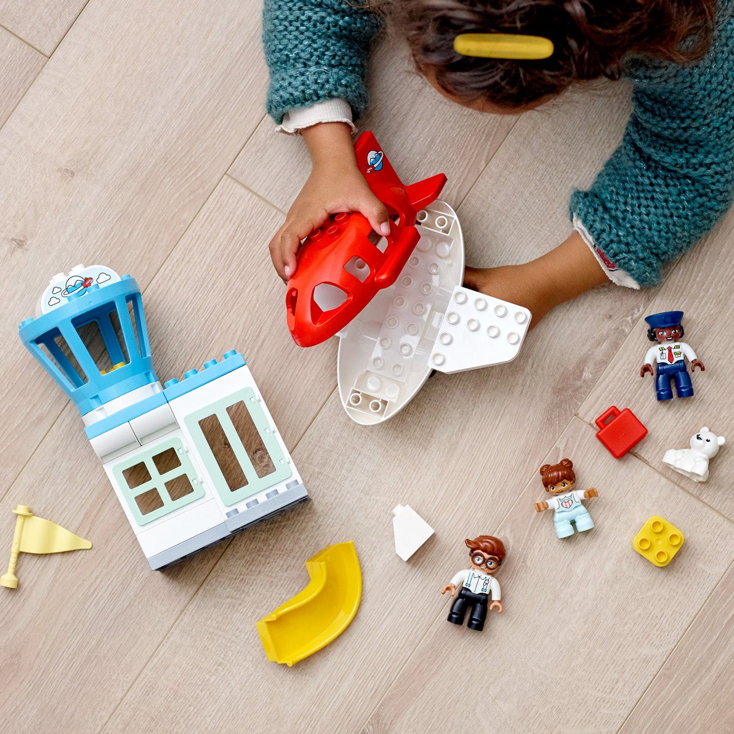 LEGO® DUPLO™ Airplane & Airport - Đồ chơi lắp ráp Máy bay và Sân bay - LEGO 10961 - Góc nhìn khác 3