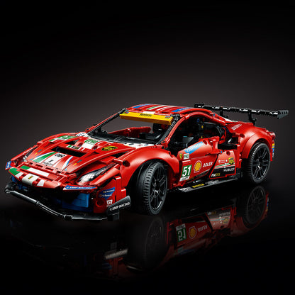 LEGO® Technic™ Ferrari 488 GTE “AF Corse #51” - Mô Hình Xe Đua Siêu Cấp - LEGO 42125 - Hình ảnh bổ sung 6