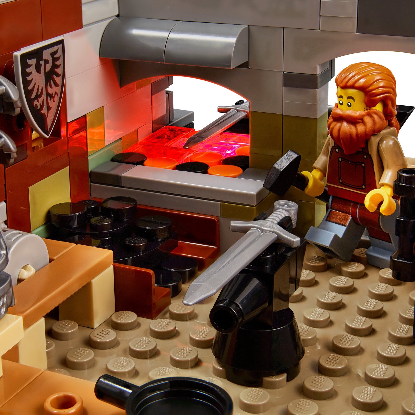 LEGO® Ideas Medieval Blacksmith - Đồ chơi lắp ráp mô hình Thợ rèn Trung cổ (21325) - LEGO LEGO - ảnh 8 - Lego