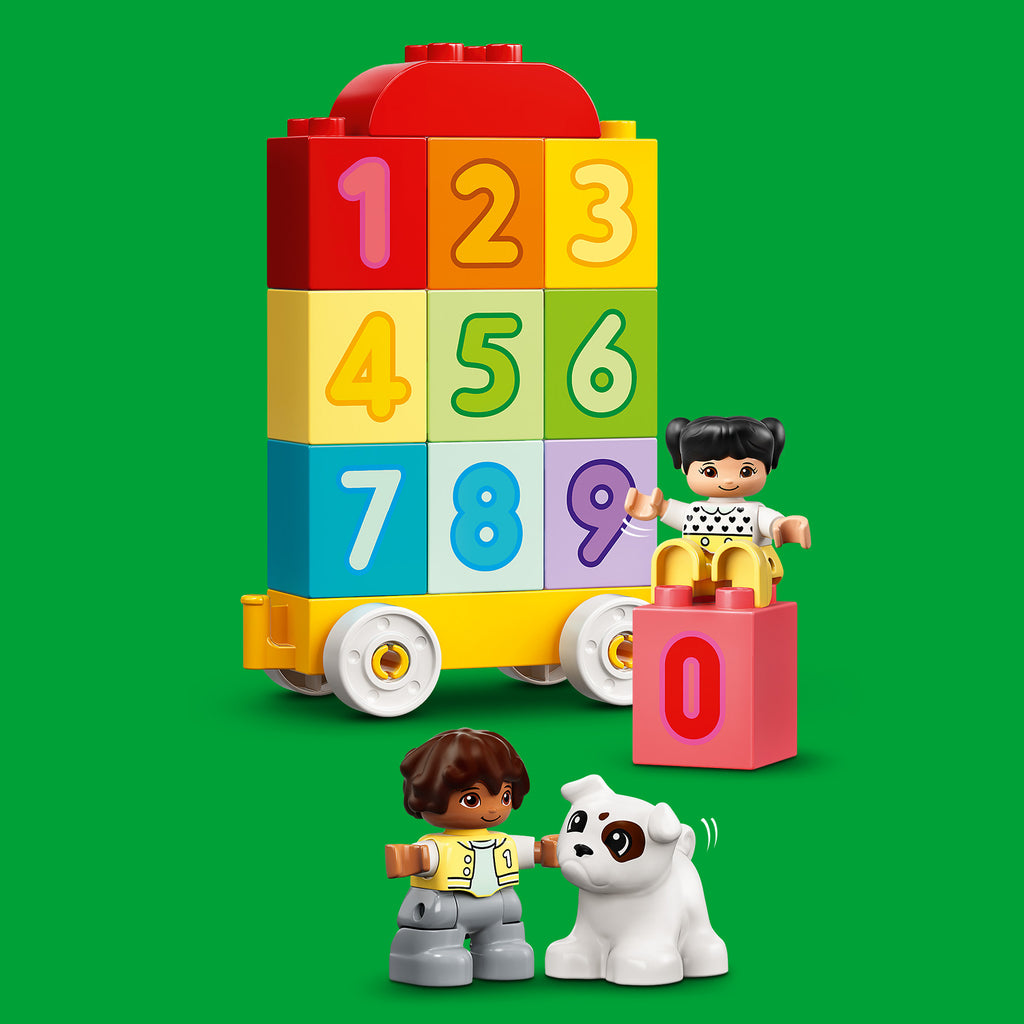 LEGO® DUPLO™ Number Train - Learn To Count - Đồ chơi đoàn tàu học số - LEGO 10954 - Hình ảnh bổ sung 5