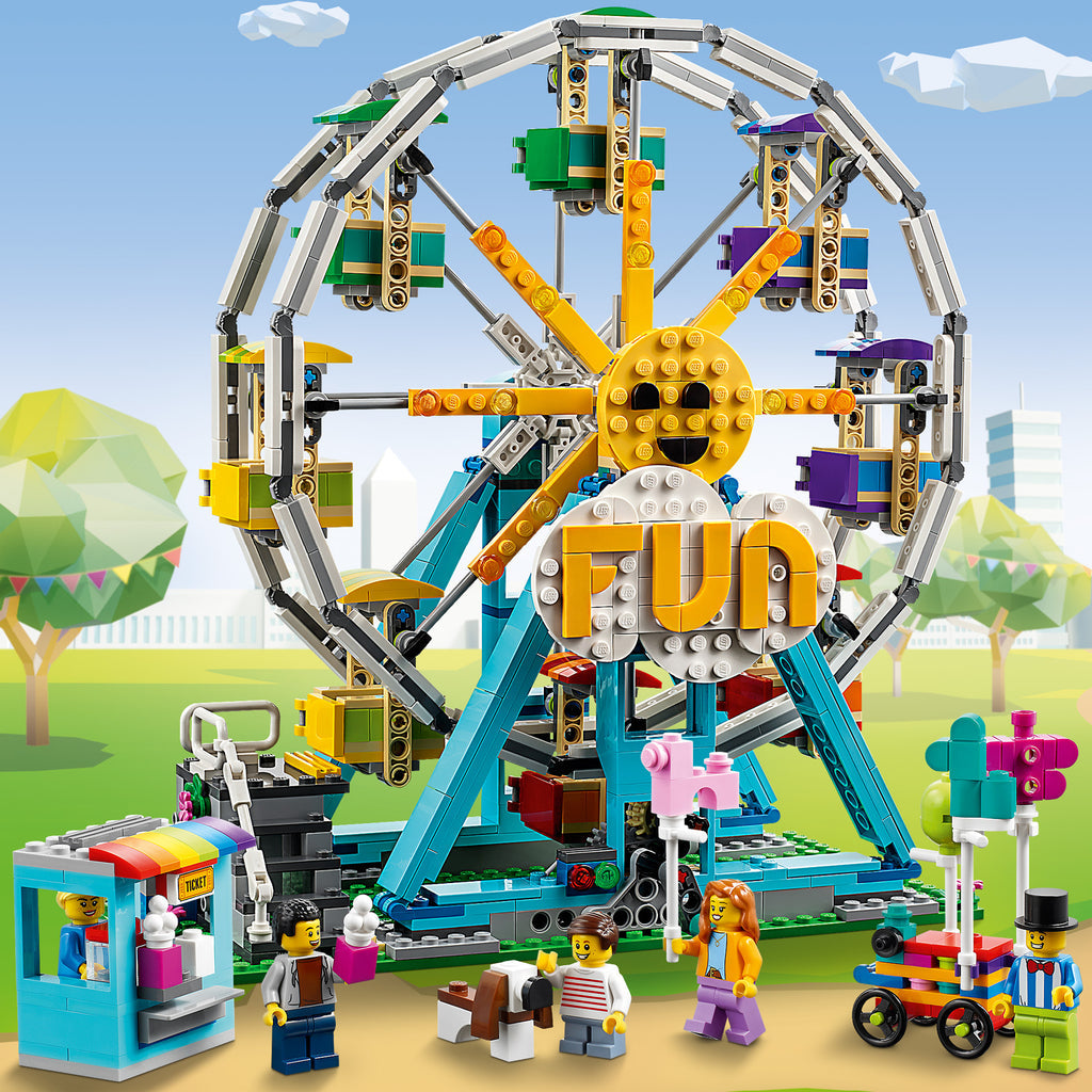 LEGO® Creator 3-in-1 Ferris Wheel Đồ chơi lắp ráp Vòng quay Ferris 3-trong-1 LEGO 31119 LEGO - ảnh 6 - LEGO Creator 3-in-1
