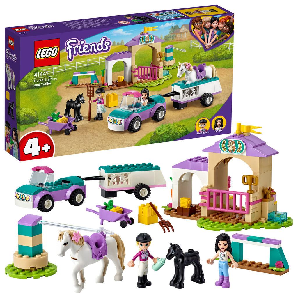 LEGO® Friends™ Horse Training and Trailer - Đồ Chơi Lắp Ráp Huấn Luyện Ngựa LEGO 41441 LEGO - ảnh 2 - Đồ chơi lắp ráp