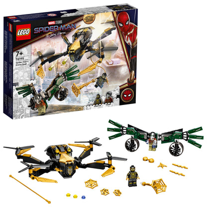 LEGO® Marvel Spider-Man’s Drone Duel - Đồ Chơi Lắp Ráp Người Nhện 76195