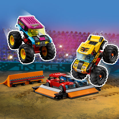 LEGO® City Stunt Show Arena - Đấu Trường Biểu Diễn Mô Tô Mạo Hiểm - LEGO 60295