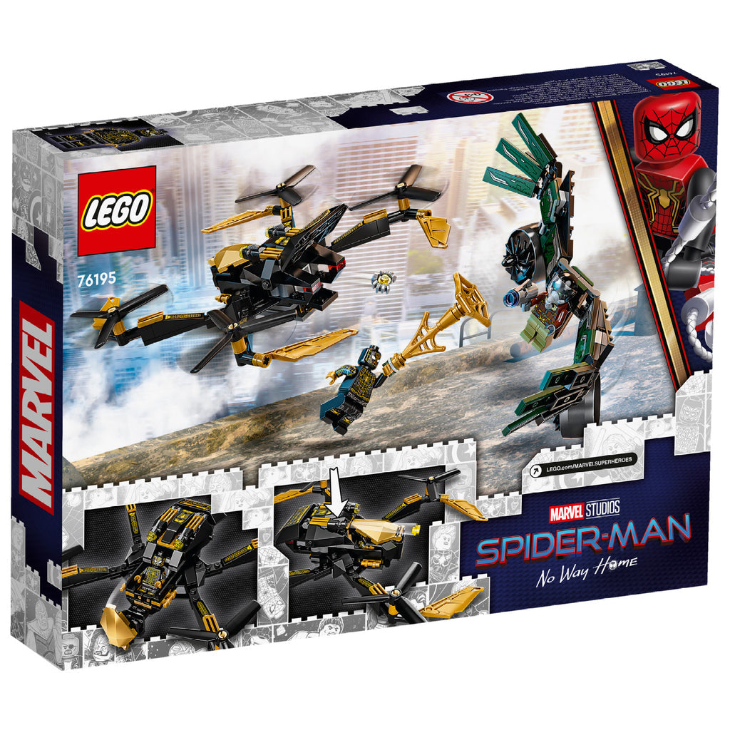LEGO® Marvel Spider-Man’s Drone Duel - Đồ Chơi Lắp Ráp Người Nhện 76195