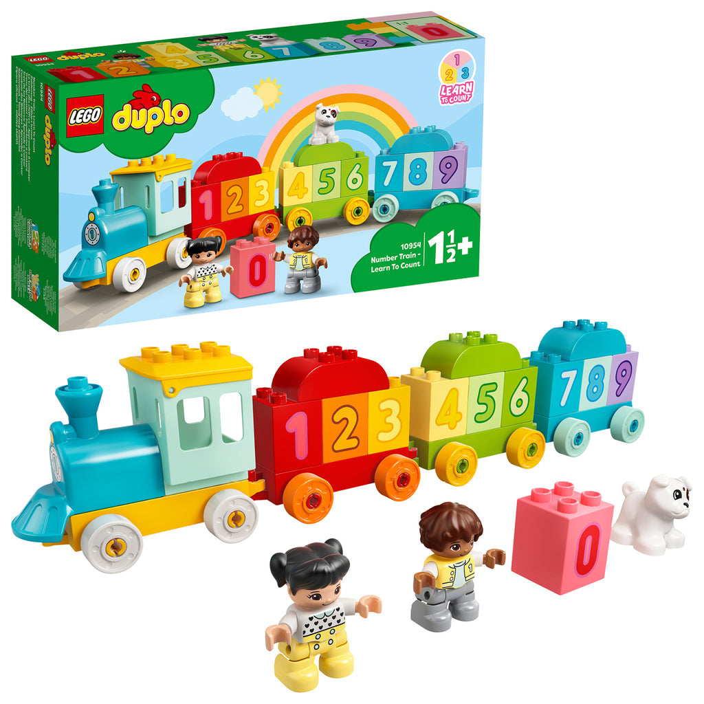 LEGO® DUPLO™ Number Train - Learn To Count - Đồ chơi đoàn tàu học số - LEGO 10954 - Hình ảnh bổ sung 6