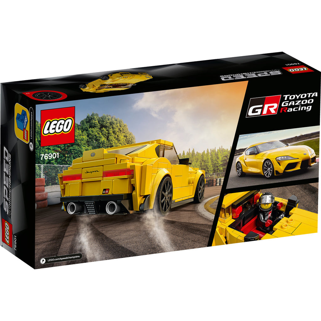 LEGO® Speed Champions Toyota GR Supra - Mô Hình Xe Đua Thể Thao 76901 - Hình ảnh bổ sung 9