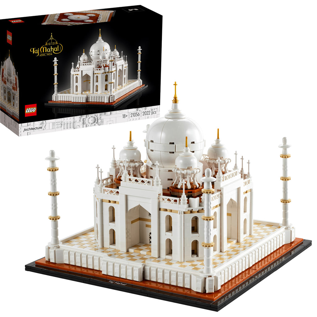 LEGO® Architecture Taj Mahal - Bộ Lắp Ráp Kiến Trúc Kỳ Quan Thế Giới - LEGO 21056 LEGO - ảnh 6 - LEGO Architecture