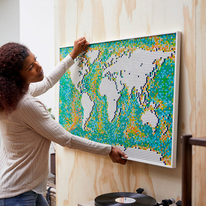 LEGO® Art World Map - Bản đồ thế giới lắp ráp 11.695 chi tiết - LEGO 31203