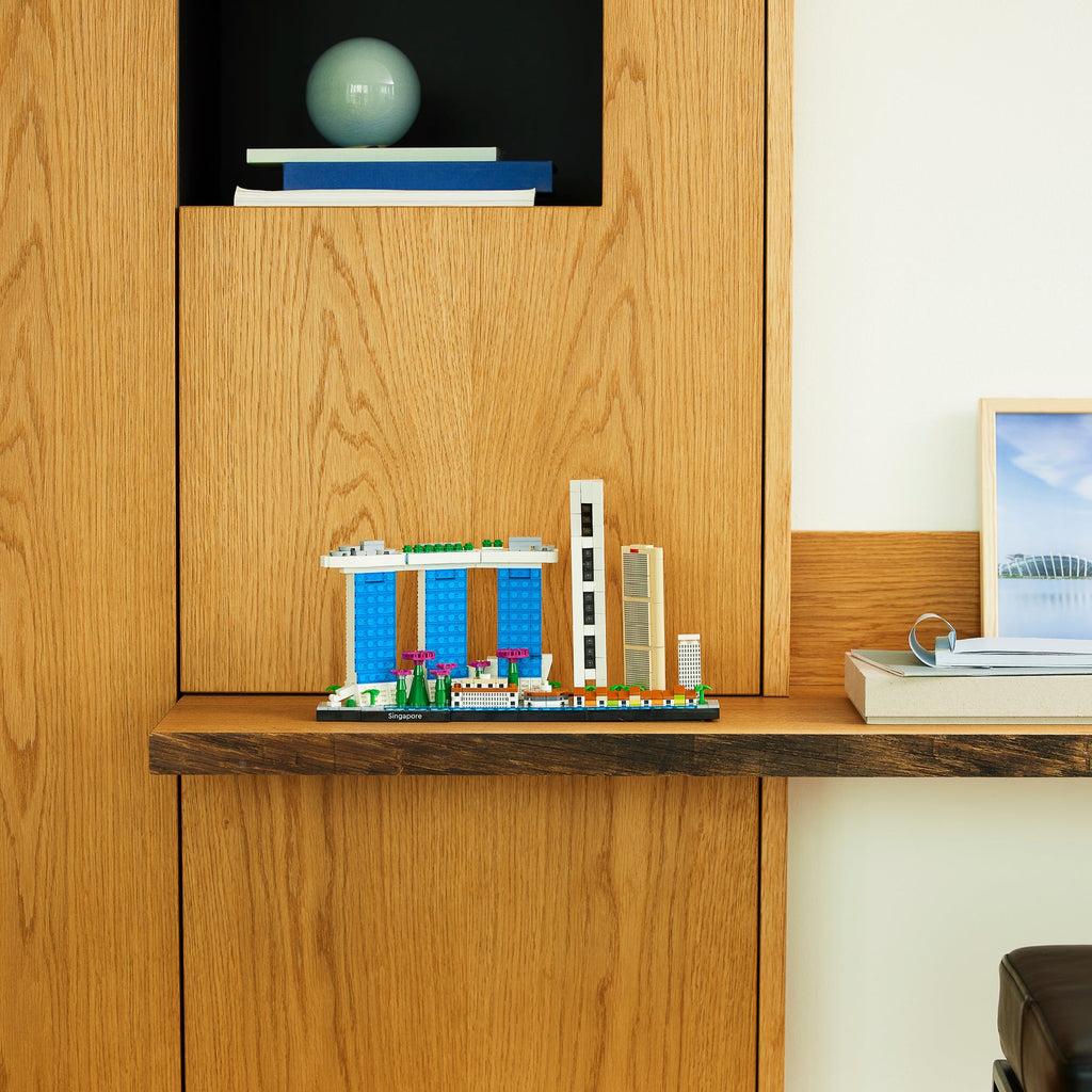 LEGO® Architecture Singapore - Bộ Lắp Ráp Mô Hình Thành Phố Skyline 21057 - LEGO LEGO - ảnh 3 - Lego