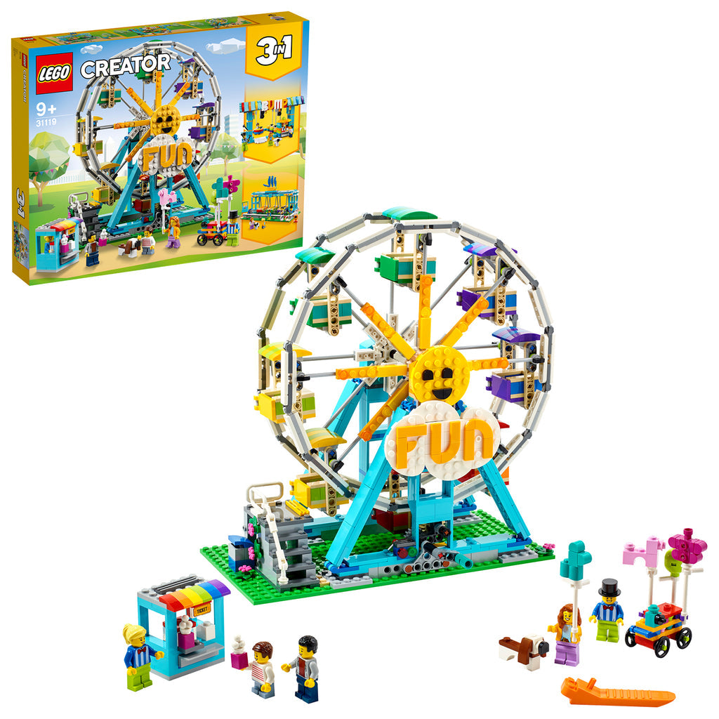 LEGO® Creator 3-in-1 Ferris Wheel Đồ chơi lắp ráp Vòng quay Ferris 3-trong-1 LEGO 31119 LEGO - ảnh 8 - LEGO Creator 3-in-1