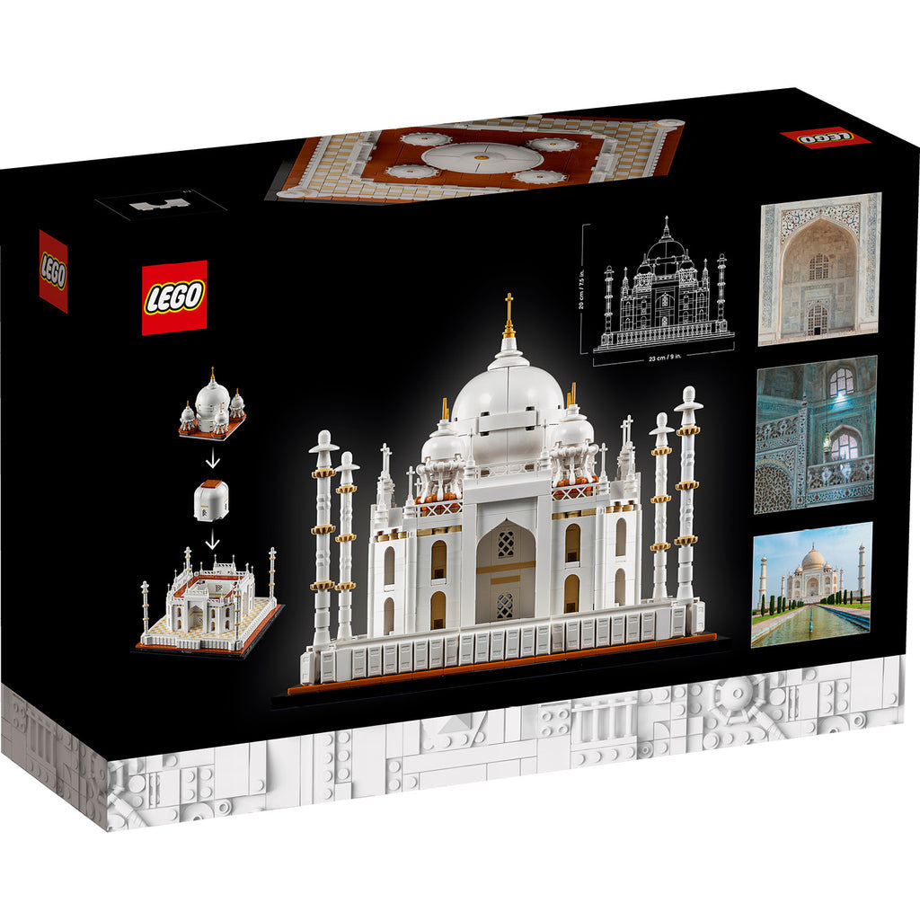 LEGO® Architecture Taj Mahal - Bộ Lắp Ráp Kiến Trúc Kỳ Quan Thế Giới - LEGO 21056