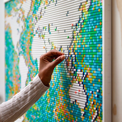 LEGO® Art World Map - Bản đồ thế giới lắp ráp 11.695 chi tiết - LEGO 31203 LEGO - ảnh 1 - LEGO Art