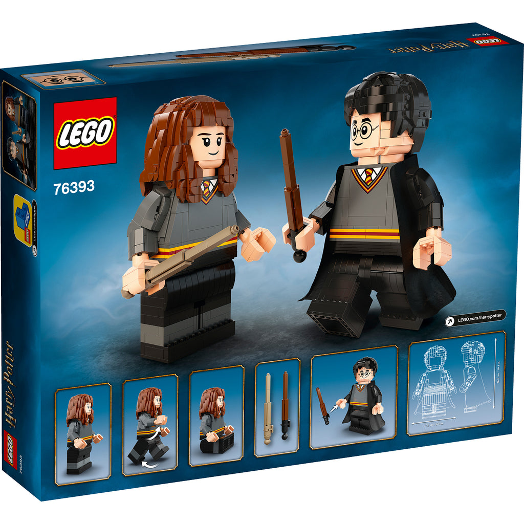 LEGO® Harry Potter & Hermione Granger™ Bộ Lắp Ráp Mô Hình Nhân Vật Siêu Lớn LEGO 76393 LEGO - ảnh 4 - LEGO