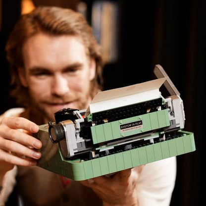 LEGO® Ideas Typewriter - Bộ Lắp Ráp Máy Đánh Chữ Cổ Điển - LEGO 21327