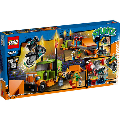 LEGO® City Stunt Show Truck Xe Tải Biểu Diễn Mô Tô Mạo Hiểm 60294