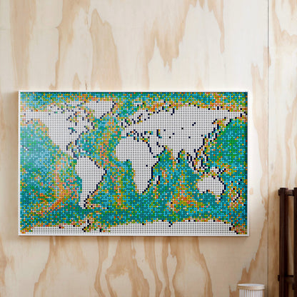 LEGO® Art World Map - Bản đồ thế giới lắp ráp 11.695 chi tiết - LEGO 31203 LEGO - ảnh 2 - LEGO Art