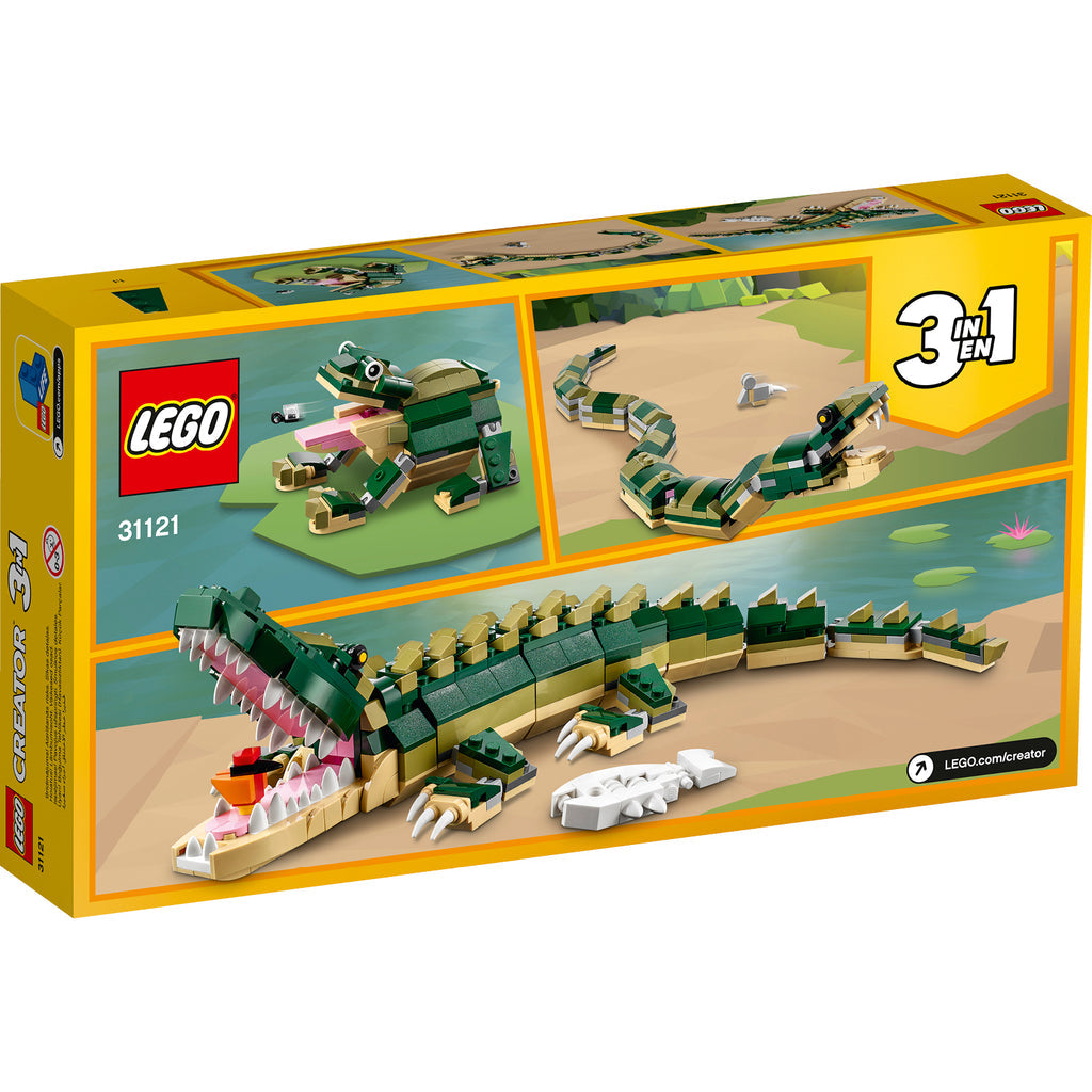 LEGO® Creator 3-in-1 Crocodile - Đồ Chơi Lắp Ráp Cá Sấu 3 Trong 1 - LEGO 31121 LEGO - ảnh 6 - Lego
