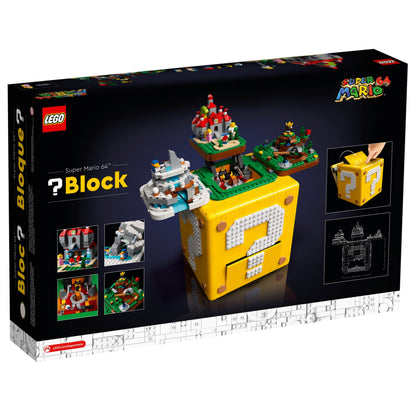 LEGO® Super Mario 64™ Question Mark Block - Bộ Lắp Ráp Khối Chấm Hỏi Kinh Điển - LEGO 71395