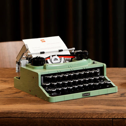 LEGO® Ideas Typewriter - Bộ Lắp Ráp Máy Đánh Chữ Cổ Điển - LEGO 21327