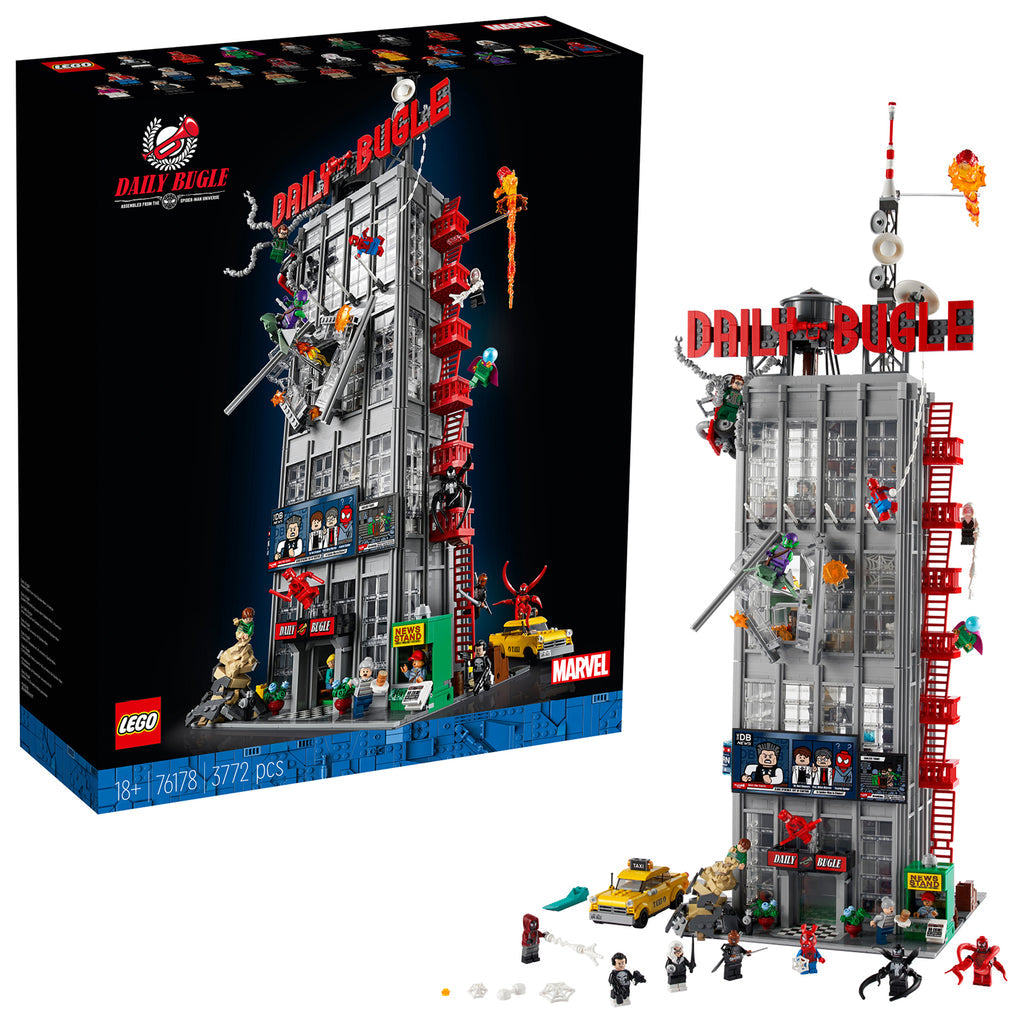 LEGO® Marvel Spider-Man Daily Bugle - Bộ Lắp Ráp Tòa Nhà Daily Bugle - LEGO 76178