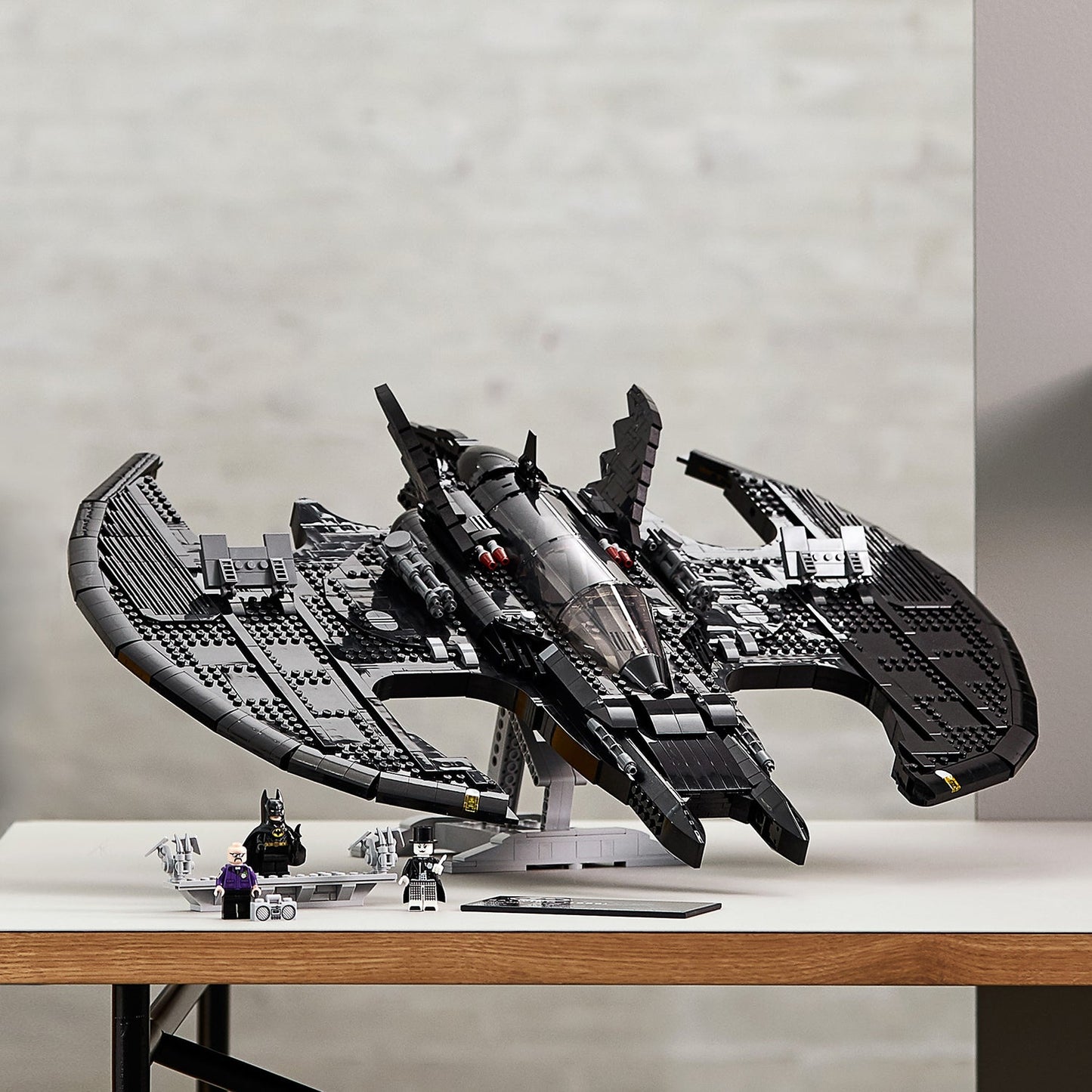 LEGO® DC Batman 1989 Batwing - Mô hình lắp ráp phi cơ Batwing cho người lớn - LEGO 76161
