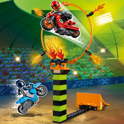 LEGO® City Stunt Competition - Đồ chơi lắp ráp mô tô mạo hiểm LEGO 60299
