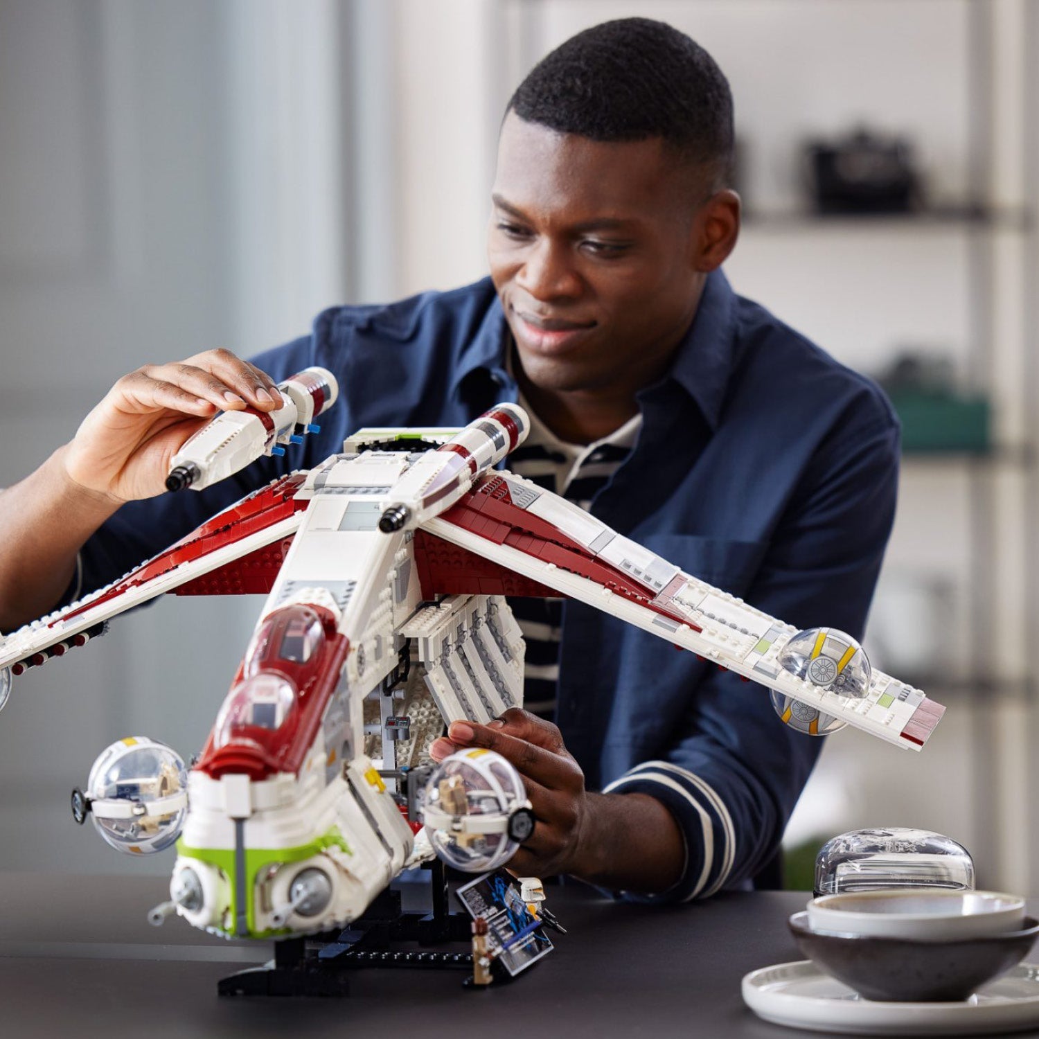 LEGO® Star Wars™ Republic Gunship - Mô Hình Lắp Ráp Ultimate Collector Series 75309 - Hình ảnh bổ sung 4
