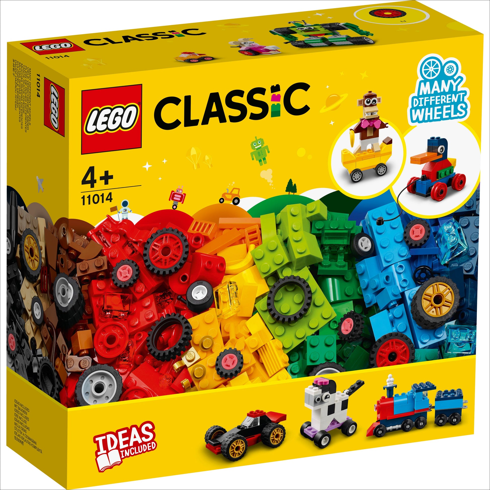 LEGO® Classic Bricks and Wheels - Bộ Đồ Chơi Lắp Ráp Gạch và Bánh Xe Sáng Tạo (11014) - LEGO - Hình ảnh sản phẩm