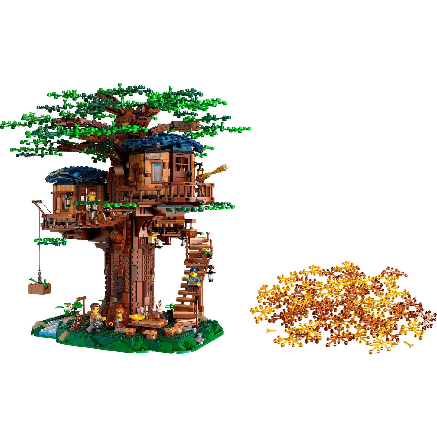 LEGO® Ideas Tree House - Bộ Lắp Ráp Nhà Trên Cây - LEGO 21318 - Hình ảnh chi tiết 2